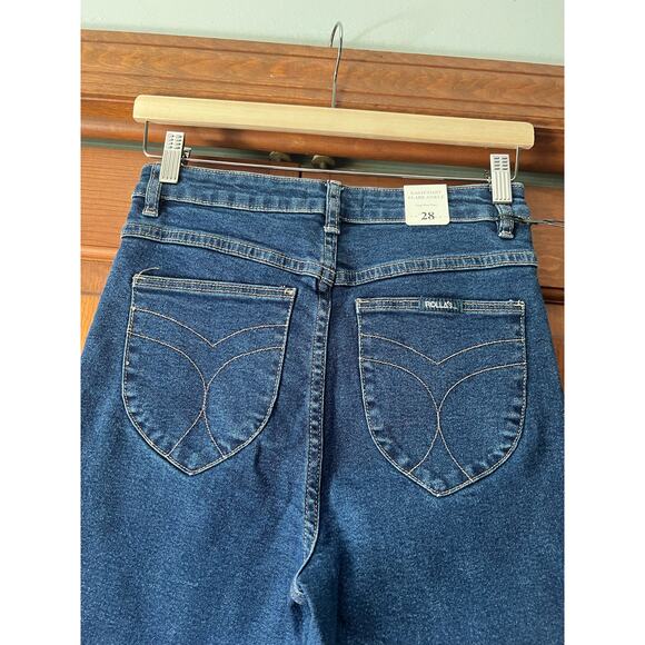 NWT Rolla's Women's High Rise Eastcoast Flare Ankle Jeans Vintage Indigo Size 28 - Picture 7 of 14
